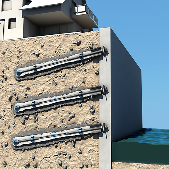 Anchorages with Micropile TITAN - ISCHEBECK AUSTRALIA